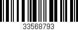 Código de barras (EAN, GTIN, SKU, ISBN): '33568793'