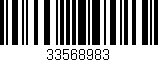 Código de barras (EAN, GTIN, SKU, ISBN): '33568983'
