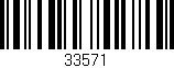 Código de barras (EAN, GTIN, SKU, ISBN): '33571'