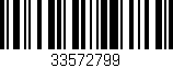 Código de barras (EAN, GTIN, SKU, ISBN): '33572799'