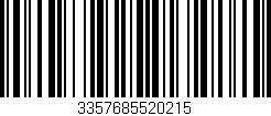 Código de barras (EAN, GTIN, SKU, ISBN): '3357685520215'