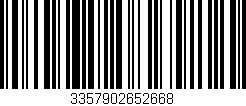 Código de barras (EAN, GTIN, SKU, ISBN): '3357902652668'