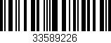 Código de barras (EAN, GTIN, SKU, ISBN): '33589226'