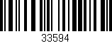 Código de barras (EAN, GTIN, SKU, ISBN): '33594'