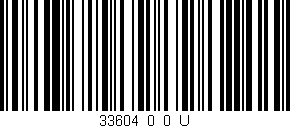Código de barras (EAN, GTIN, SKU, ISBN): '33604_0_0_U'