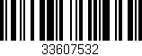 Código de barras (EAN, GTIN, SKU, ISBN): '33607532'