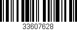 Código de barras (EAN, GTIN, SKU, ISBN): '33607628'