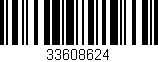 Código de barras (EAN, GTIN, SKU, ISBN): '33608624'