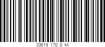 Código de barras (EAN, GTIN, SKU, ISBN): '33619_170_0_M'