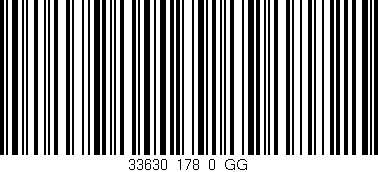 Código de barras (EAN, GTIN, SKU, ISBN): '33630_178_0_GG'
