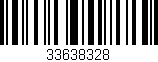 Código de barras (EAN, GTIN, SKU, ISBN): '33638328'
