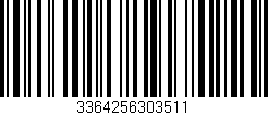 Código de barras (EAN, GTIN, SKU, ISBN): '3364256303511'