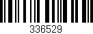 Código de barras (EAN, GTIN, SKU, ISBN): '336529'