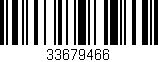 Código de barras (EAN, GTIN, SKU, ISBN): '33679466'