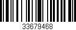 Código de barras (EAN, GTIN, SKU, ISBN): '33679468'