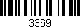 Código de barras (EAN, GTIN, SKU, ISBN): '3369'