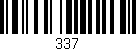 Código de barras (EAN, GTIN, SKU, ISBN): '337'