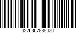 Código de barras (EAN, GTIN, SKU, ISBN): '3370307869929'