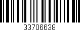 Código de barras (EAN, GTIN, SKU, ISBN): '33706638'