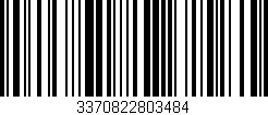 Código de barras (EAN, GTIN, SKU, ISBN): '3370822803484'