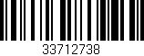 Código de barras (EAN, GTIN, SKU, ISBN): '33712738'