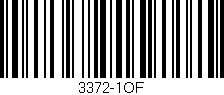 Código de barras (EAN, GTIN, SKU, ISBN): '3372-1OF'