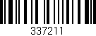Código de barras (EAN, GTIN, SKU, ISBN): '337211'