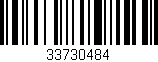 Código de barras (EAN, GTIN, SKU, ISBN): '33730484'