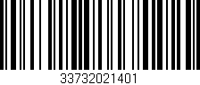 Código de barras (EAN, GTIN, SKU, ISBN): '33732021401'