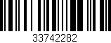 Código de barras (EAN, GTIN, SKU, ISBN): '33742282'