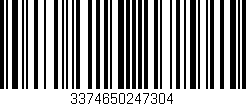 Código de barras (EAN, GTIN, SKU, ISBN): '3374650247304'