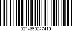 Código de barras (EAN, GTIN, SKU, ISBN): '3374650247410'
