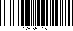 Código de barras (EAN, GTIN, SKU, ISBN): '3375855823539'