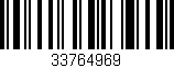 Código de barras (EAN, GTIN, SKU, ISBN): '33764969'