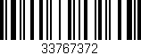 Código de barras (EAN, GTIN, SKU, ISBN): '33767372'