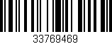 Código de barras (EAN, GTIN, SKU, ISBN): '33769469'