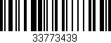 Código de barras (EAN, GTIN, SKU, ISBN): '33773439'