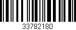 Código de barras (EAN, GTIN, SKU, ISBN): '33782180'