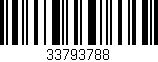 Código de barras (EAN, GTIN, SKU, ISBN): '33793788'