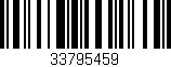 Código de barras (EAN, GTIN, SKU, ISBN): '33795459'