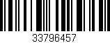 Código de barras (EAN, GTIN, SKU, ISBN): '33796457'