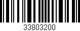 Código de barras (EAN, GTIN, SKU, ISBN): '33803200'