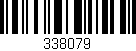 Código de barras (EAN, GTIN, SKU, ISBN): '338079'