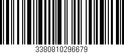 Código de barras (EAN, GTIN, SKU, ISBN): '3380810296679'