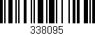 Código de barras (EAN, GTIN, SKU, ISBN): '338095'
