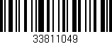 Código de barras (EAN, GTIN, SKU, ISBN): '33811049'