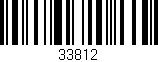 Código de barras (EAN, GTIN, SKU, ISBN): '33812'
