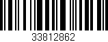 Código de barras (EAN, GTIN, SKU, ISBN): '33812862'