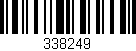 Código de barras (EAN, GTIN, SKU, ISBN): '338249'