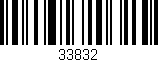 Código de barras (EAN, GTIN, SKU, ISBN): '33832'